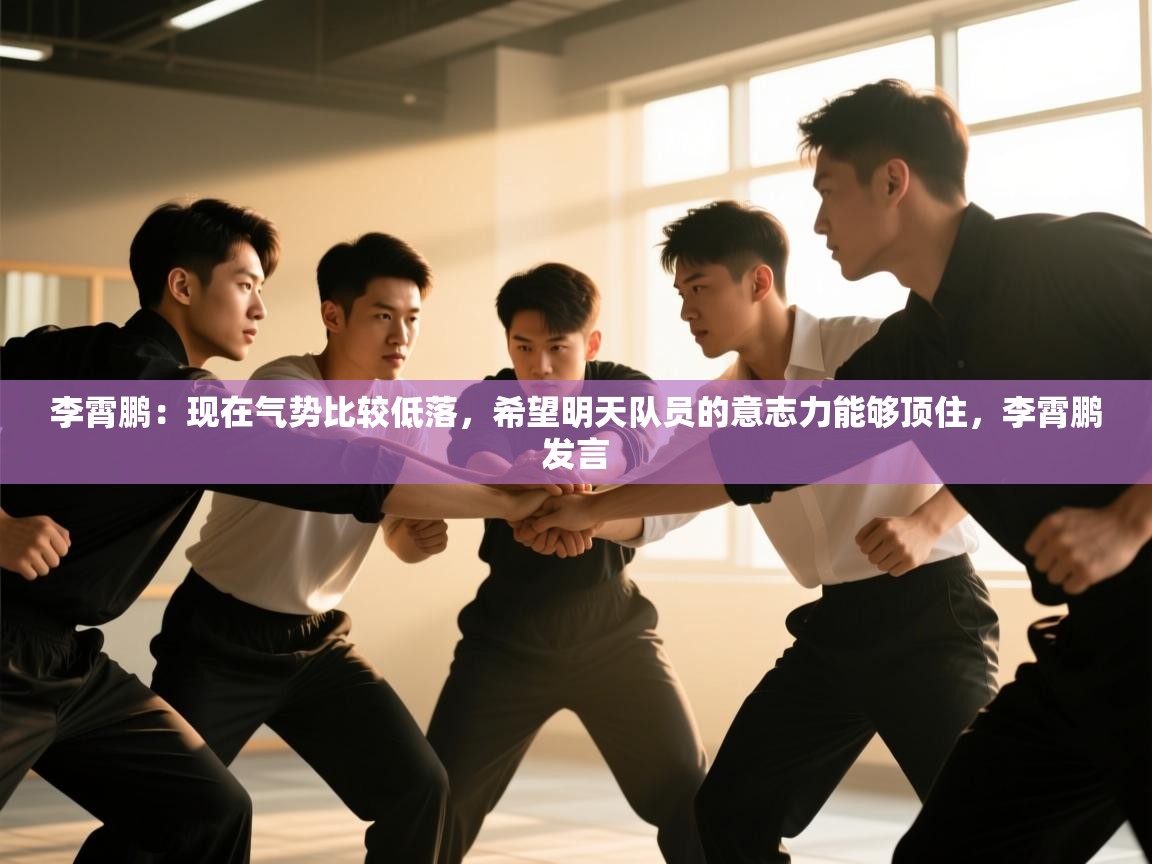 李霄鹏:现在气势比较低落,希望明天队员的意志力能够顶住,李霄鹏发言 第2张